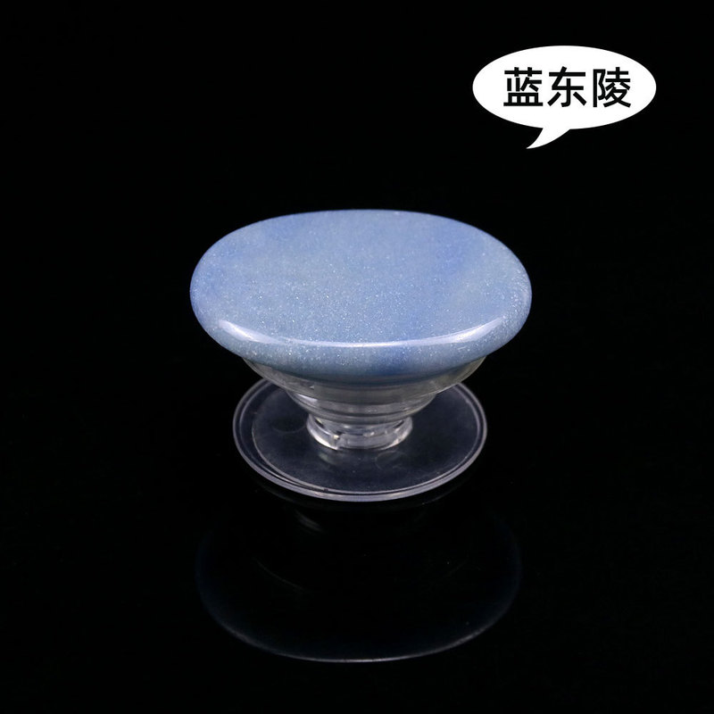D9宝石携帯電話ホルダー折りたたみ伸縮可能天然玉水晶原石携帯電話エアバッグ携帯電話ホルダー|undefined
