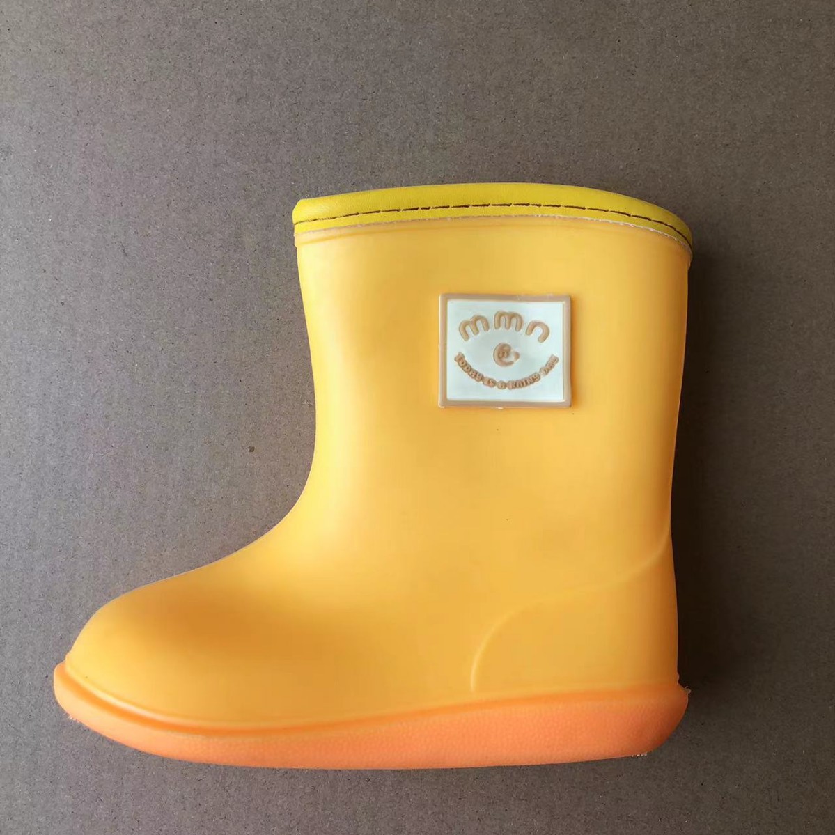 Wide-Toe Kidsren's Rain Boots for Boys and Girls, Baby Rain Boots for Infants and Toddlers 1-6 Years Old, Water Shoes, Rubber Shoes, Water Shoes, Spring and Summer