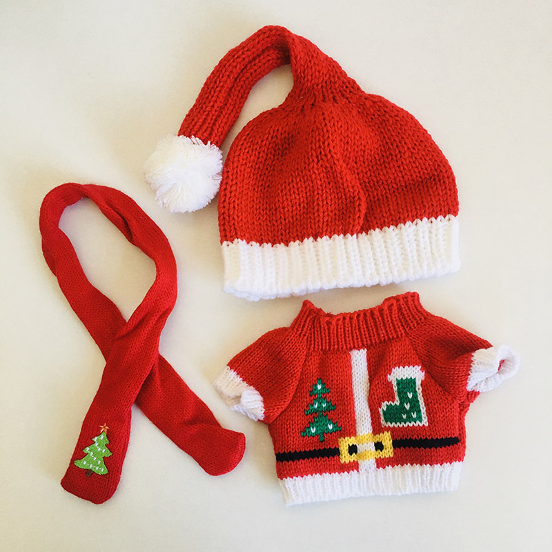 No. s Beier Lulu ropa 30cm conjunto oso muñeca ropa hecha a mano oso de peluche muñeca regalo para niñas