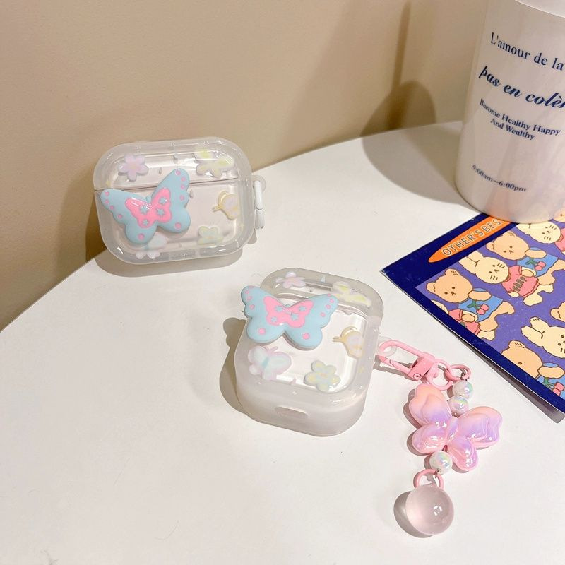 Japón y Corea ins Star Butterfly para Apple AirPods4 auriculares cubierta protector AirPodsPro3 auriculares cubierta