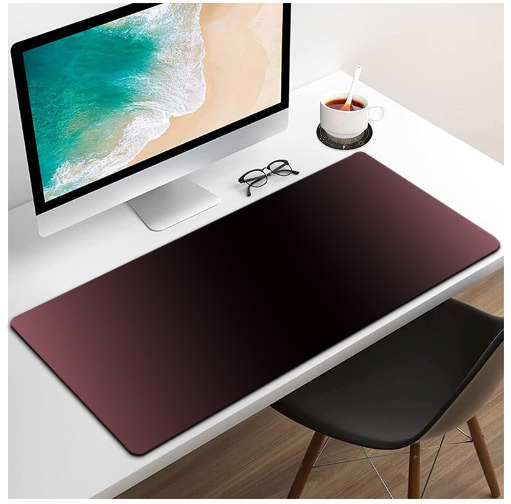 두 모서리에 핑크와 블랙 그라데이션