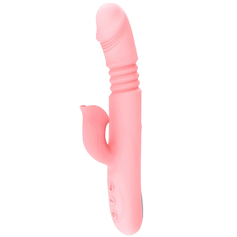 Vibrator second generation, wand-style female massager, 7-mode vibration and heating