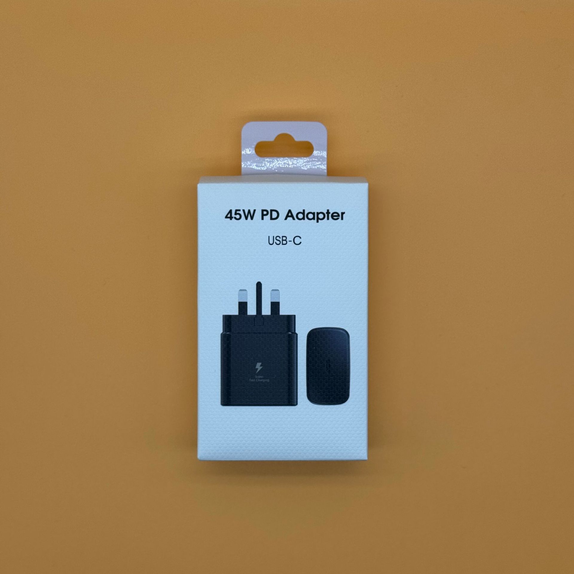 Samsung 45W carga cabeza note20/S21 +/Note10/S22 carga rápida cabeza S23 cargador de teléfono móvil