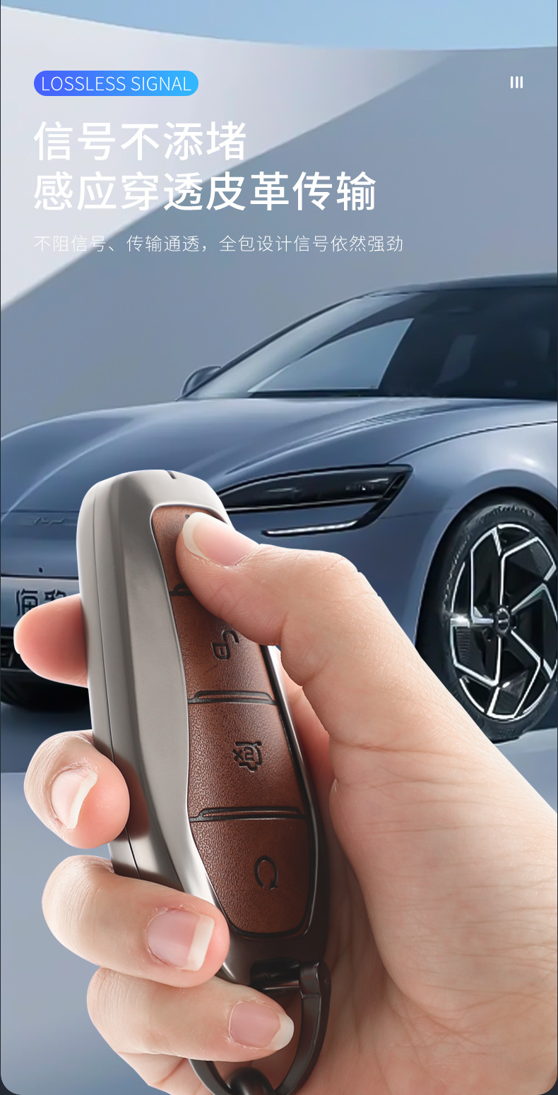 Suitable for Byd Car Key Covers, Including Models Like Tang, Yuan, Song, Qin, Han, Seagull, Sea Lion, Dolphin, Seal, and Destroyer Series