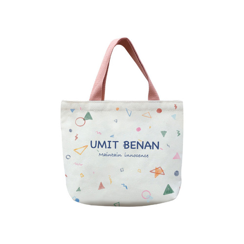 A versatile canvas bag for women, wholesale fashionable small cloth bag, summer shoulder bag, dropshipping, hand-held bag.