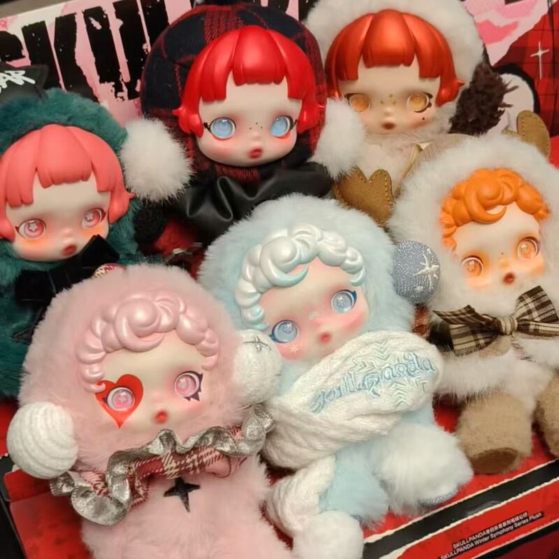 バブルマート ウィンターメドレー シリーズ ビニールぬいぐるみ ブラインドボックス おもちゃ ブラインドボックス フィギュア|undefined
