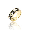 Fashionable one size adjustable ring, suitable for import, European style