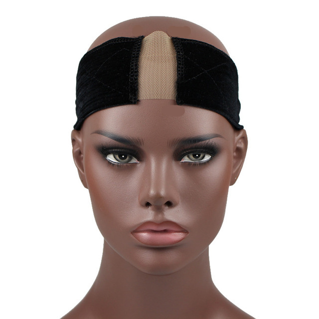 蕾丝假发带 魔术贴假发固定头带  lace parting wig grip