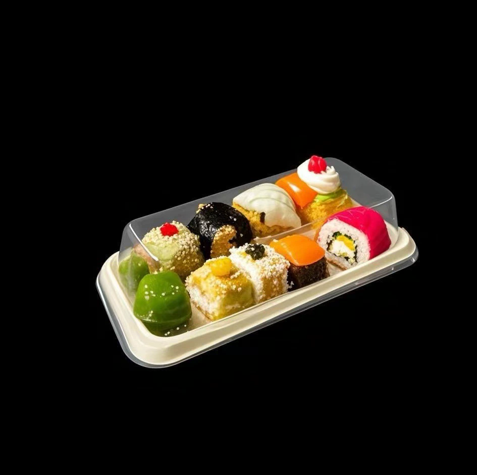 Одноразовый сэндвич-крученый швейцарский рулет упаковочная коробка для выпечки колбасы хлеб прямоугольная коробка для хот-дога