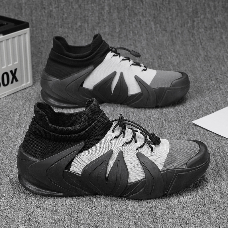 La nueva tendencia de la moda de los hombres en la primavera y el verano de 2025, casual, cómodo y versátil, zapatos de hombre bajos de punta redonda todos los días