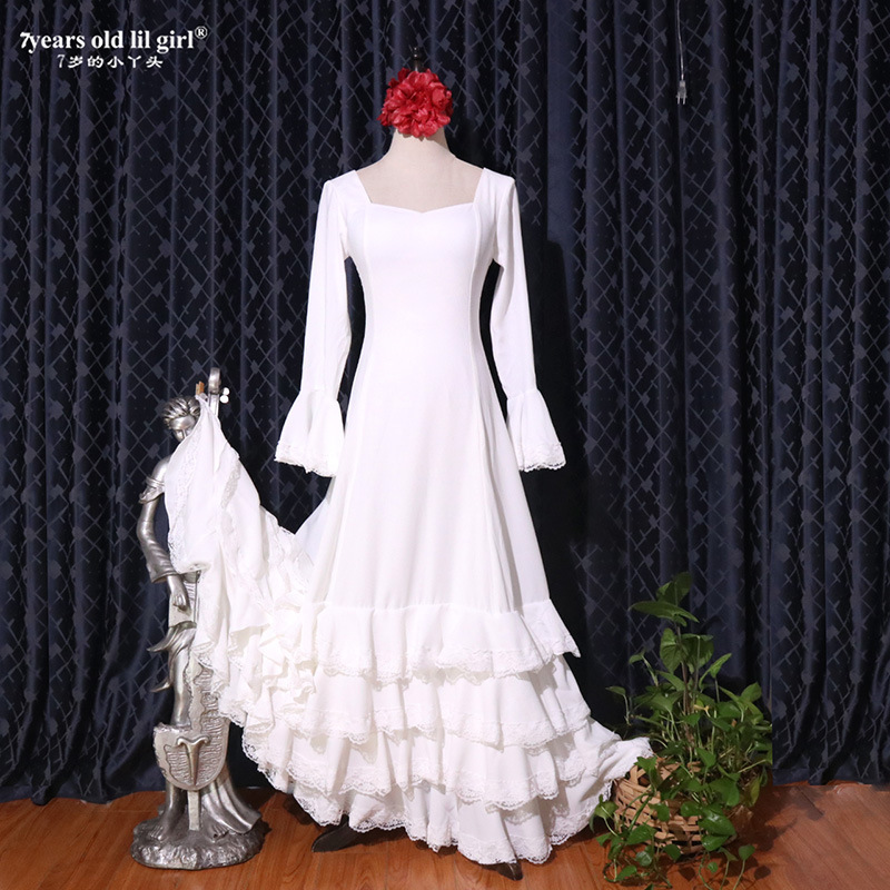 Original Brand Flamenco Spanish Dance Dress Dress Performance Dress Dance Skirt Egg23