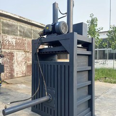 80トン縦型油圧梱包機古紙圧縮ペットボトル缶薬材圧縮梱包