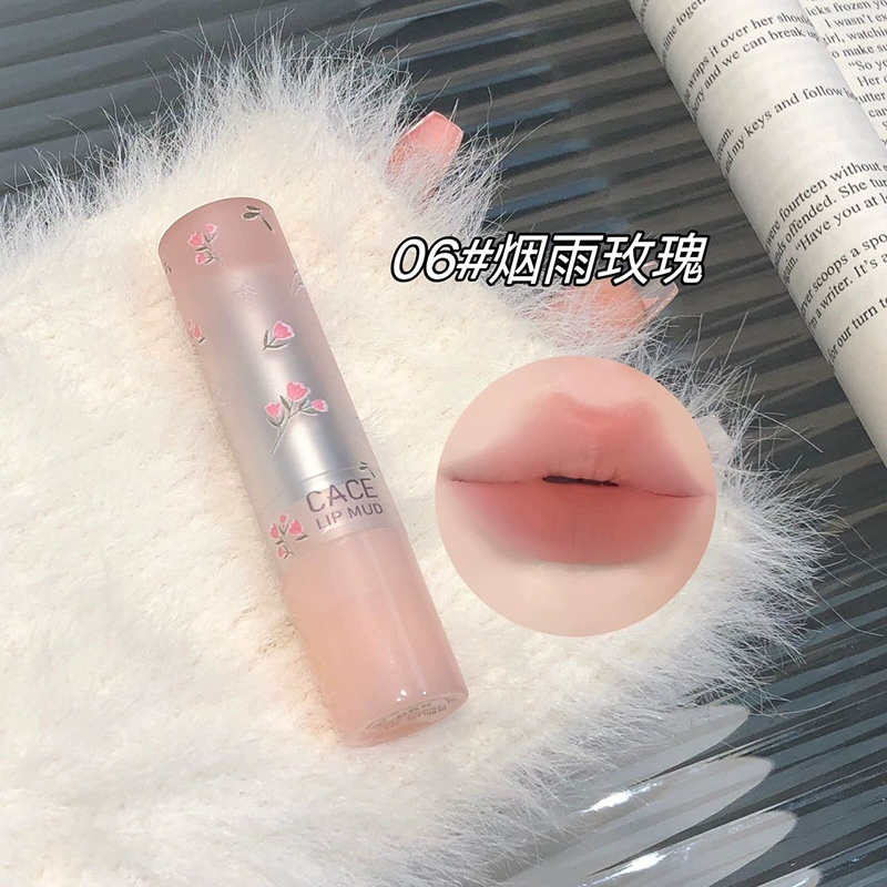 Lipstick, matte lip balm, lip gloss, translucent shading