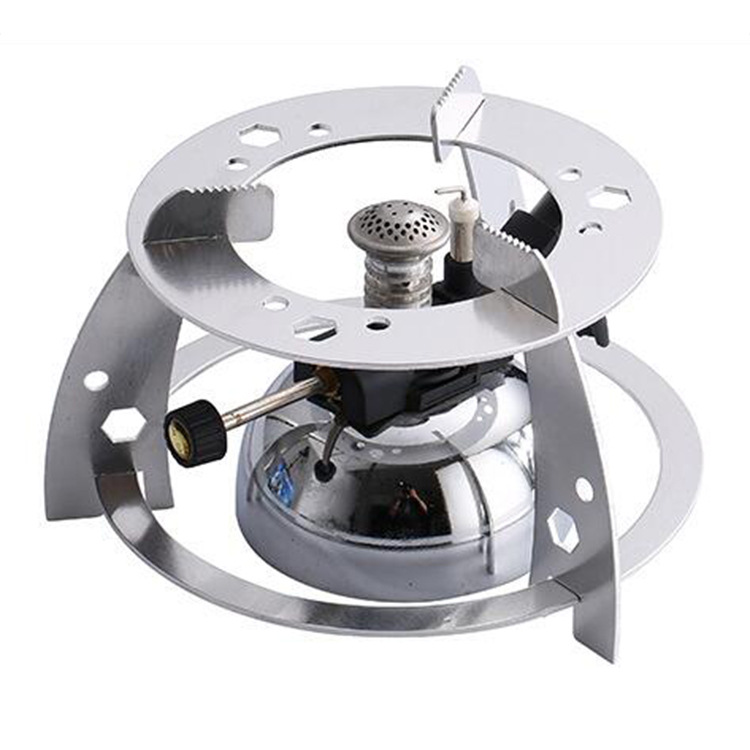 Mini cuerpo inflable al aire libre portátil estufa de pulverización de gas té café sifón Mocha olla calefacción lámpara de pulverización Bensheng