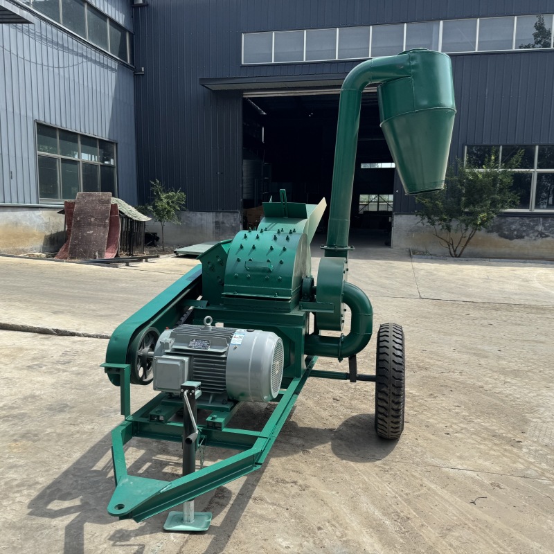 32马力柴油机木材粉碎机 树干木板边角料锯末机 圆木菌菇料木屑机