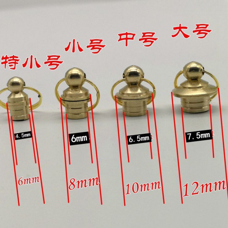 铜盖葫芦 配件小铜口葫芦盖铜口铜件文玩镶口鼻烟壶木质见描述商