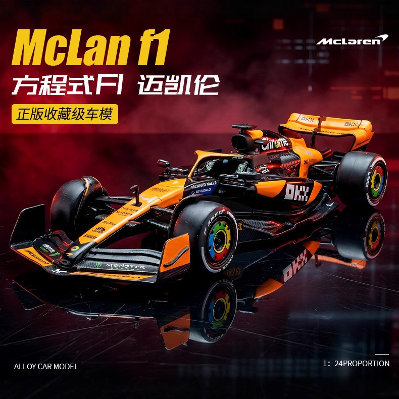 Authentic Alloy Replica Mclaren F1 Formula Racing Car Boys' Collectible Sports Car Ornament Children's Toy Car Authentic Alloy Replica Mclaren F1 Formula Racing Car Boys' Collectible Sports Car Ornament Children's Toy Car