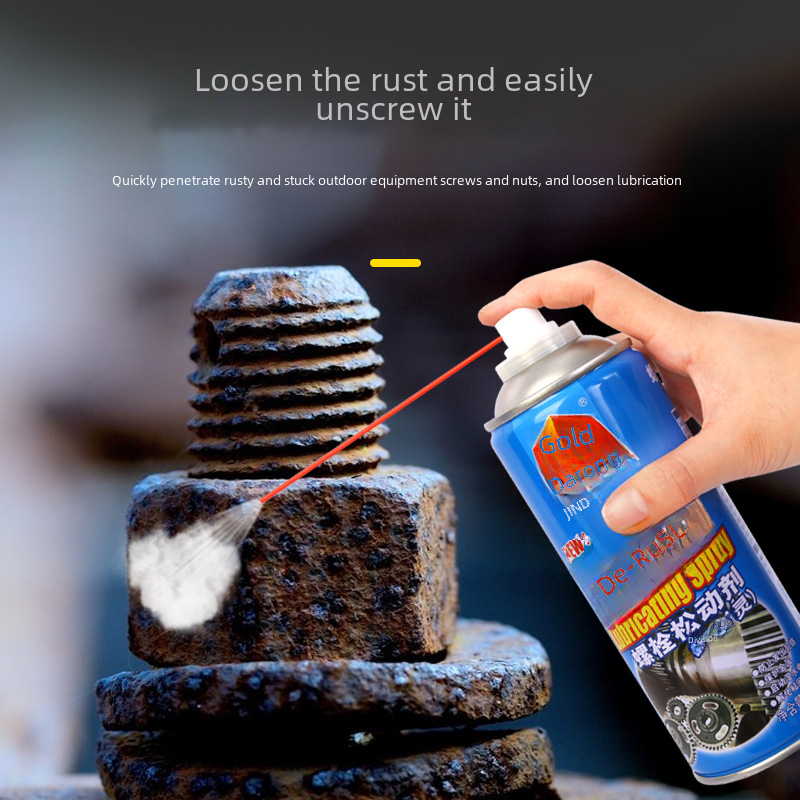 KINDALONG Rust Remover Screw and Bolt Loosening Strong Rustproof Anti-Rust Dead Loosening Rust Lubricating Spray