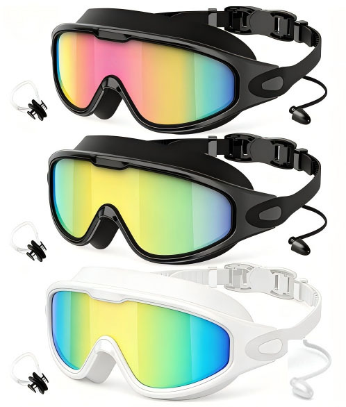 2000C 블랙 골드 도금 + 블랙 파우더 도금 + 화이트 골드 도금 (노즈 클립 귀마개 + 컬러 박스 포함)