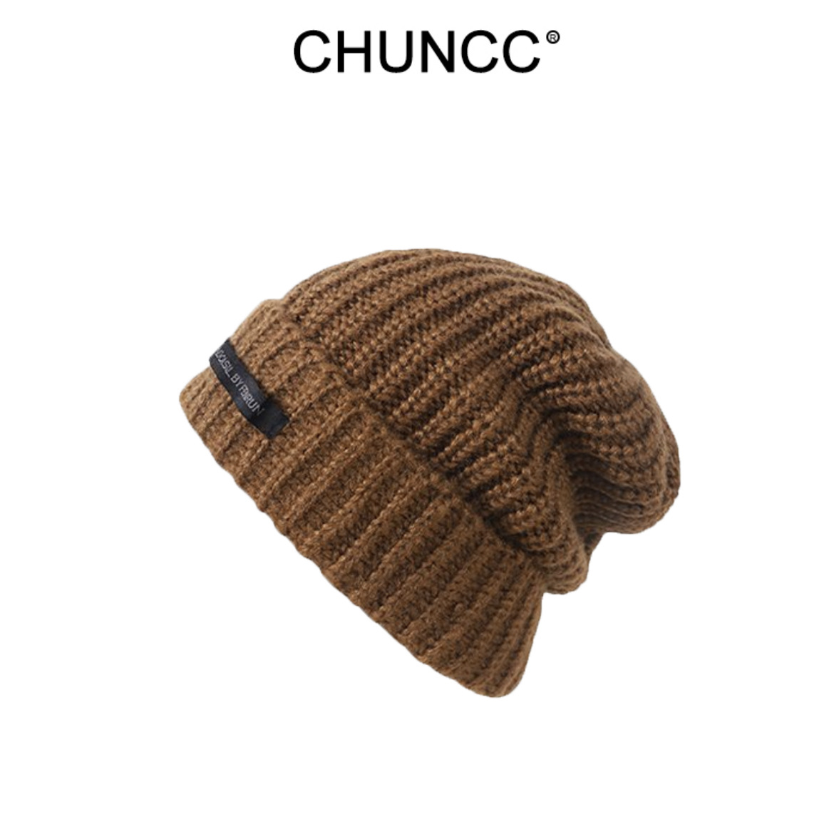 帽子の男性の冬の大きい頭の周りのニットの帽子の男性の保温の毛糸の帽子の潮の冬の山の帽子の男性の冷たい帽子の綿の帽子