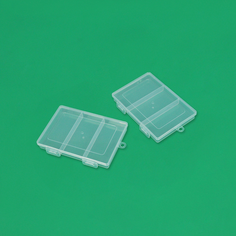 Multi-Compartment Fishing Tackle Bait Separator Packaging Box, Bead Storage Box, Transparent Pp Plastic Jewelry, Rice Beads, Needlework DIY Box