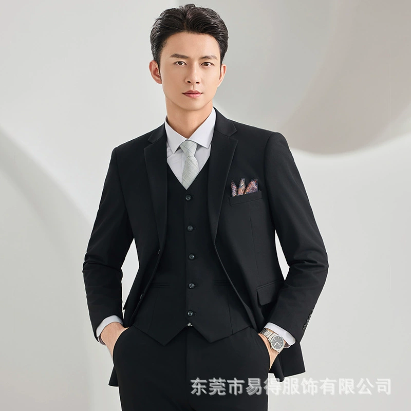 Классический костюм-пиджак для мужчин и женщин для отеля, slim fit, оптовая