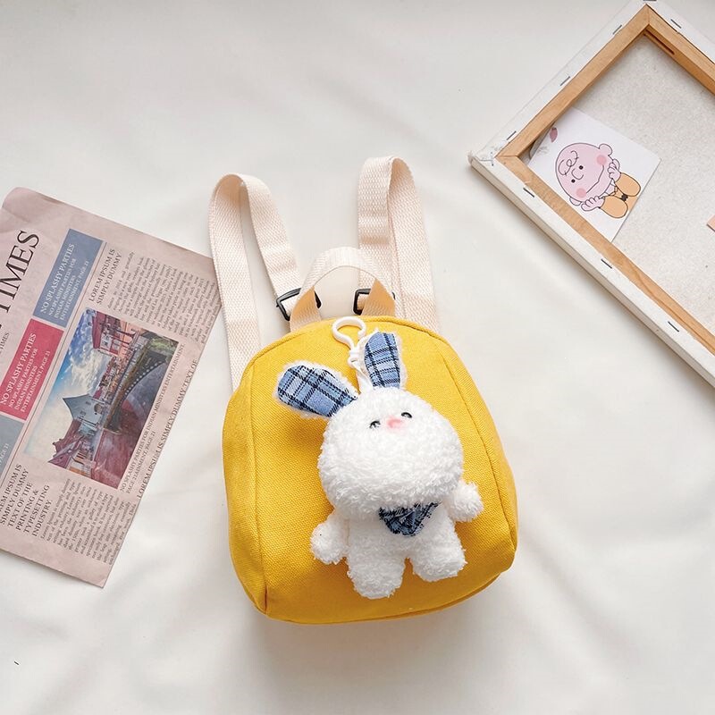 Kindergarten 3-5 Year Old Baby Mini Cartoon Bunny Backpack Stylish Boys and Girls Outdoor Backpack Cute School Bag Kindergarten 3-5 Year Old Baby Mini Cartoon Bunny Backpack Stylish Boys and Girls Outdoor Backpack Cute School Bag