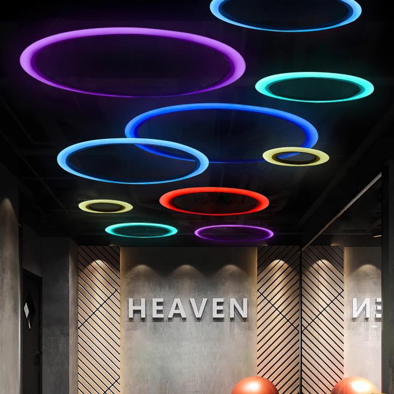 Luces de atmósfera de color brillante luces de bar KTV bar de juegos de video luces de la ciudad de entretenimiento luces de la sala de juegos