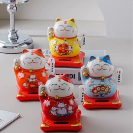 招财猫;陶瓷工艺品