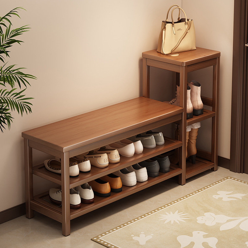 Taburete de cambio de zapatos 2025 puerta de entrada para el hogar, se puede sentar en el zapatero, taburete de sofá simple moderno, zapatero multicapa