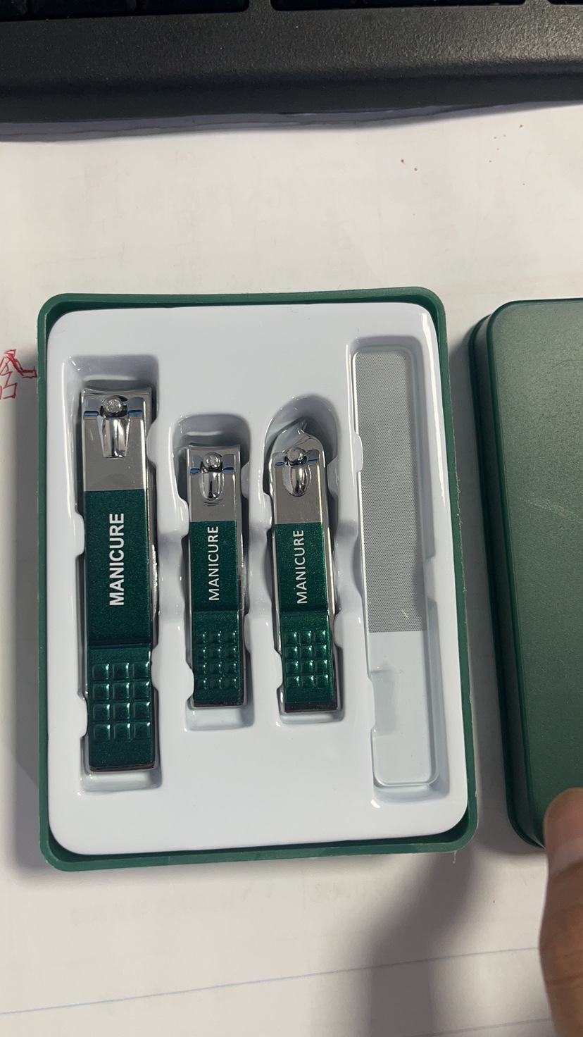 비말 방지 4종 세트 짙은 녹색