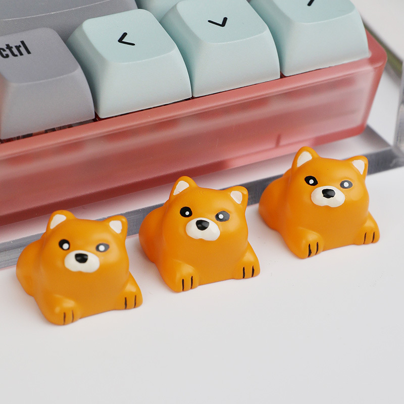 Mechanical cute keyboard, three dimensional minifigure, 3D