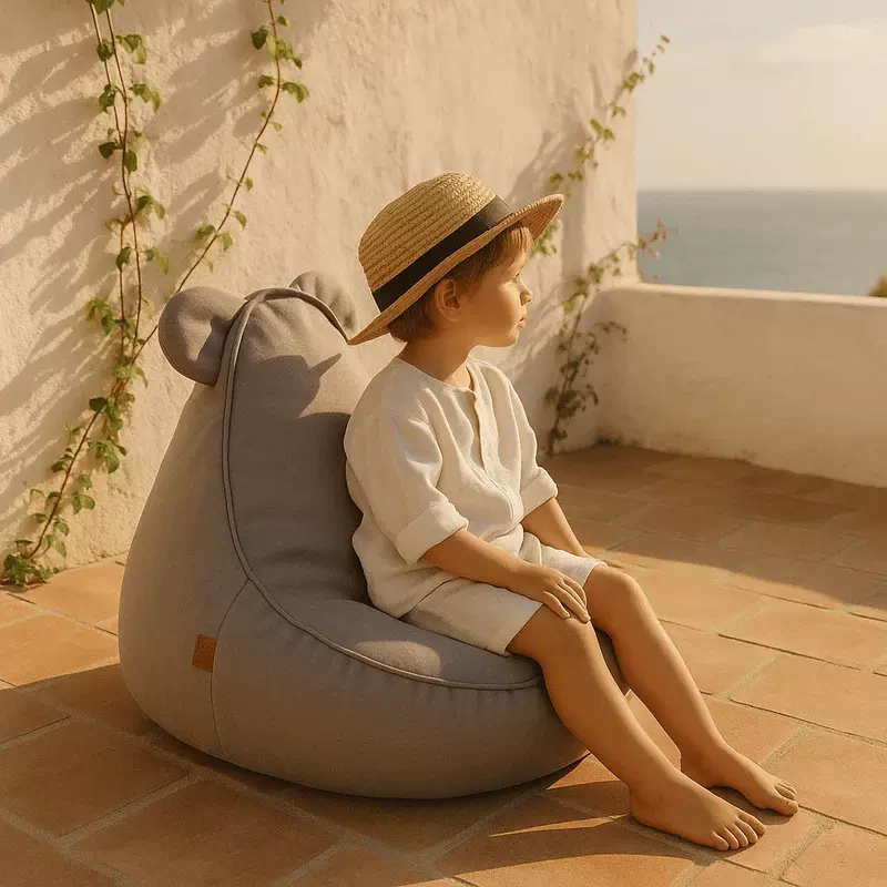 定制可爱儿童豆袋沙发懒人沙发卡通布艺沙发宝宝阅读椅休闲小沙发