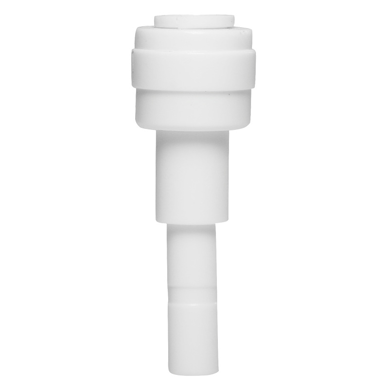 Straight-through plug-in duro de 2 puntos a 2 puntos de tubería directa conector rápido recto-a través de 1/4 de diámetro de tubería de forma recta plug-in de conexión de tubería PE