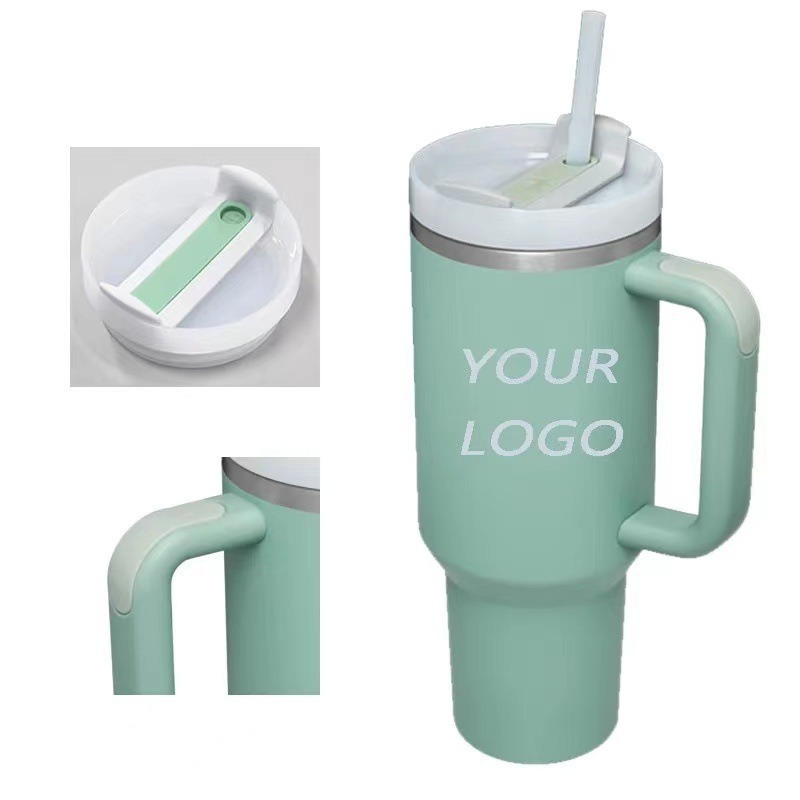 Amazon 40oz II mango Bingba taza taza de coche de vacío de doble capa taza termo de acero inoxidable 304