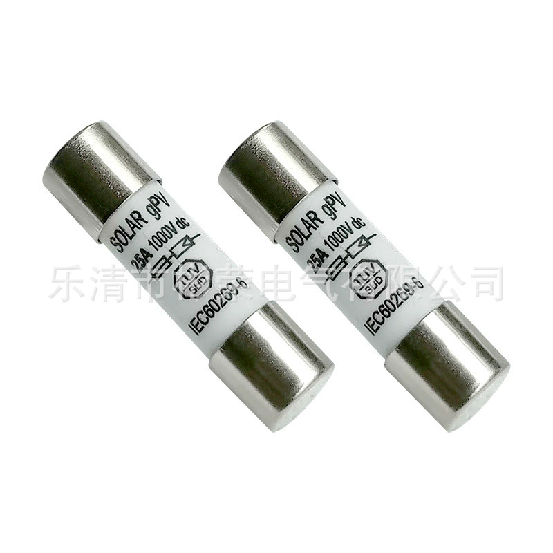 Керамический солнечный предохранитель 10X38 мм, фотоэлектрический предохранитель постоянного тока 1000 В