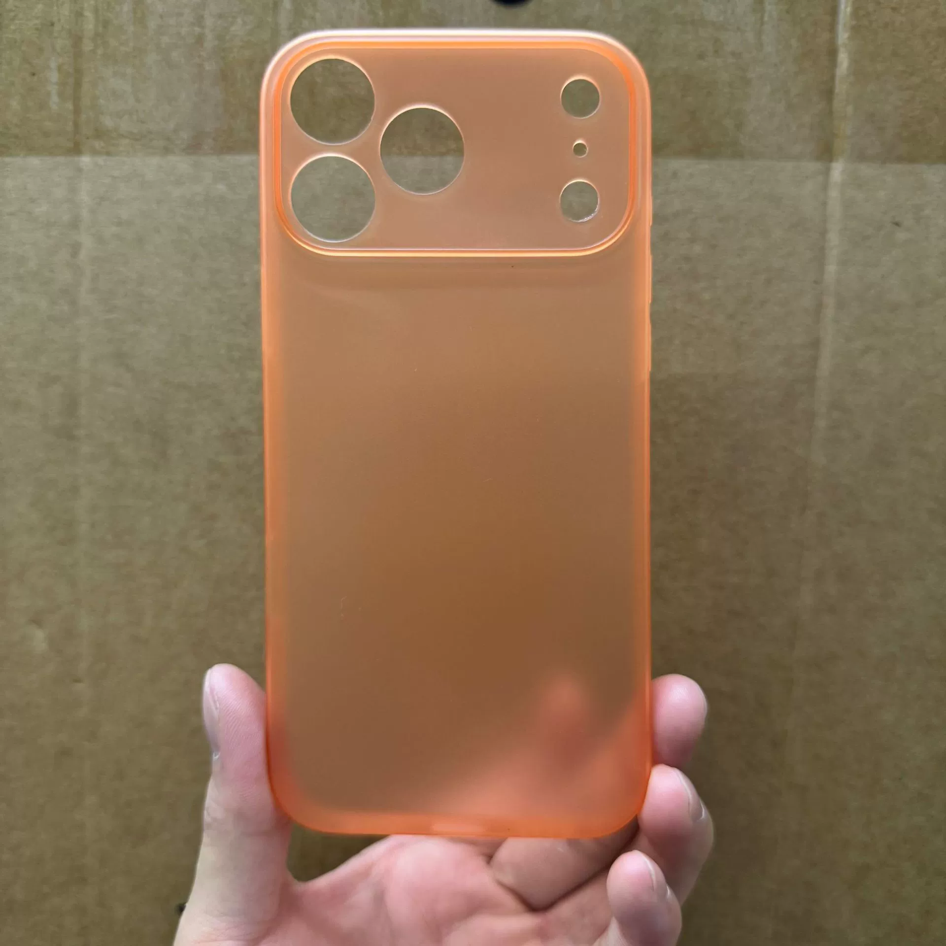 Чехол для телефона (Apple) iPhone17 — ультратонкий матовый PP корпус, прозрачная защитная накладка