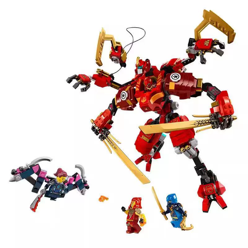 Ninja series, constructor for training for boys, minifigures, toy