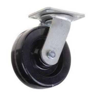 耐高温承重万向轮轮子工业重型脚轮定向轮手推车平板车静音刹车轮