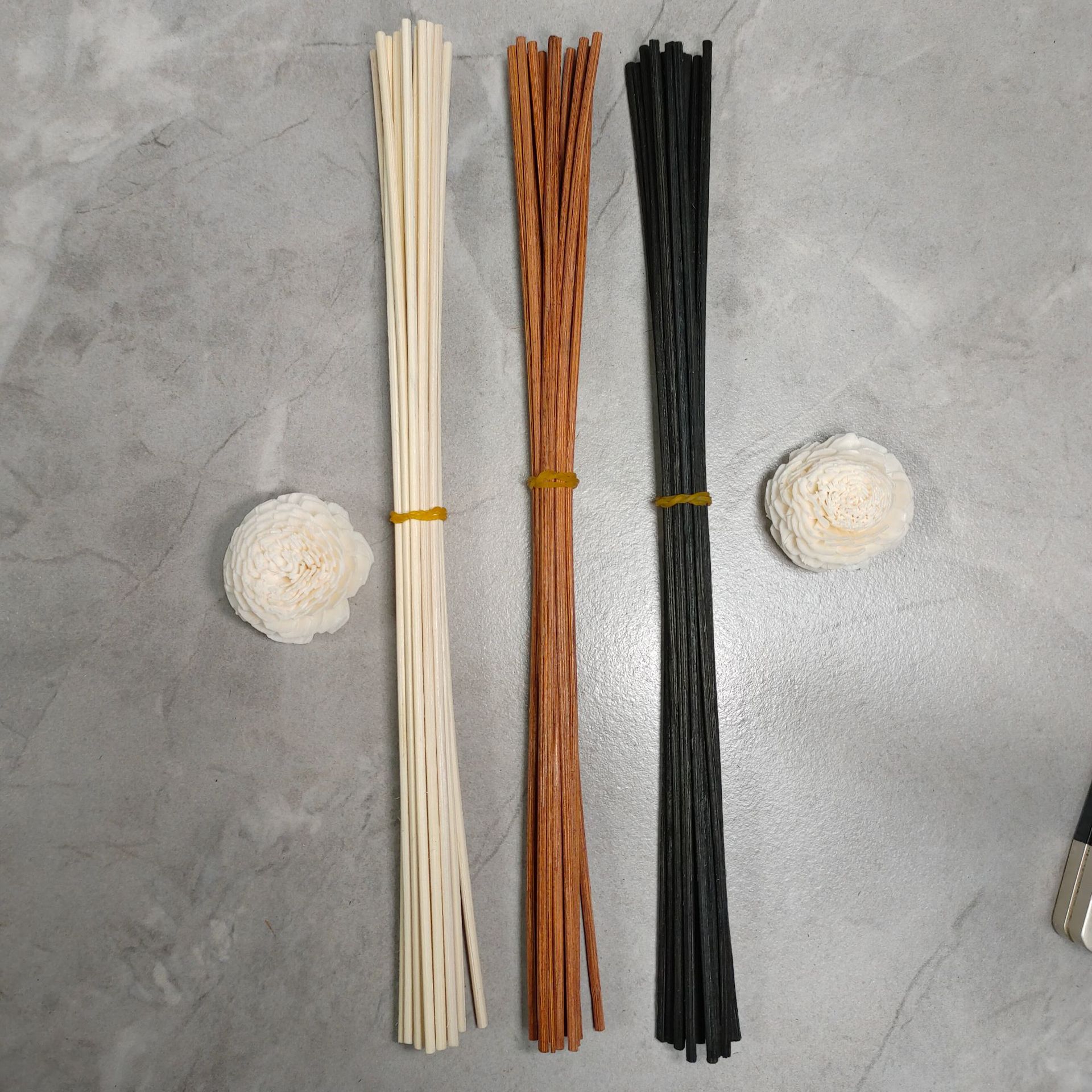 원래 색상 직선 등나무 3.0*250mm