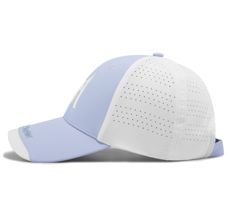 Mũ lưỡi trai golf nữ PGM chống nắng thoáng khí — MZ053-màu xanh nhạt, MZ053-màu tím nhạt, MZ053-màu xám nhạt chi tiết 14