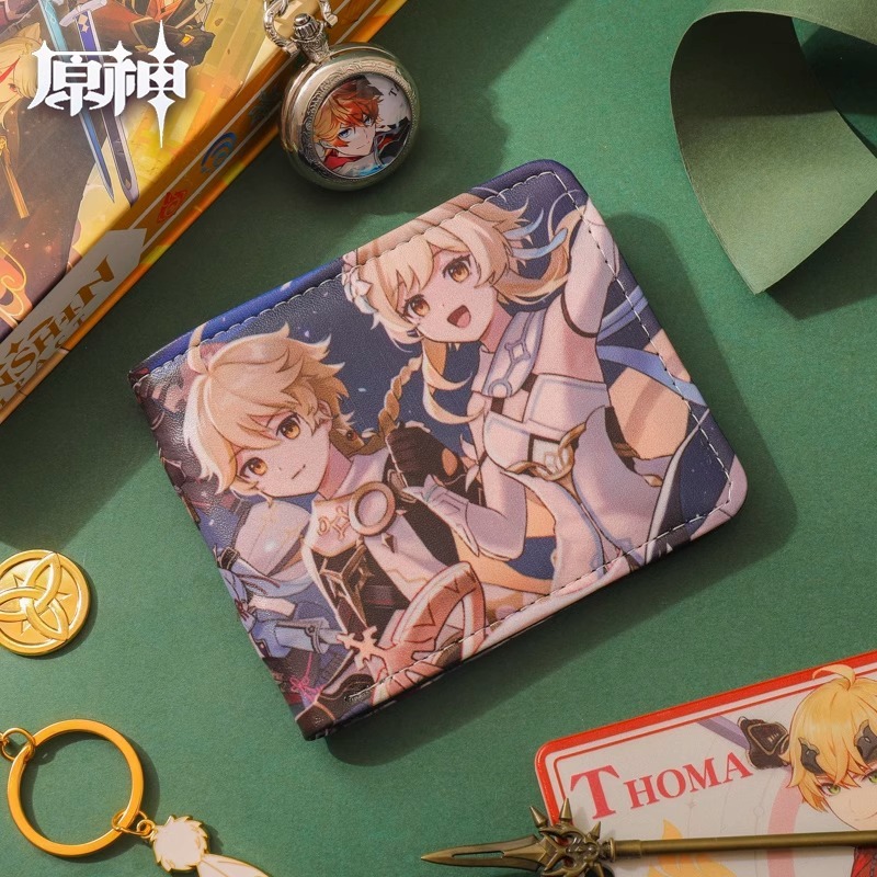 クロスボーダー速売通二つ折り財布男子女子ショート財布二次元カードケース小銭入れアニメグッズ|undefined