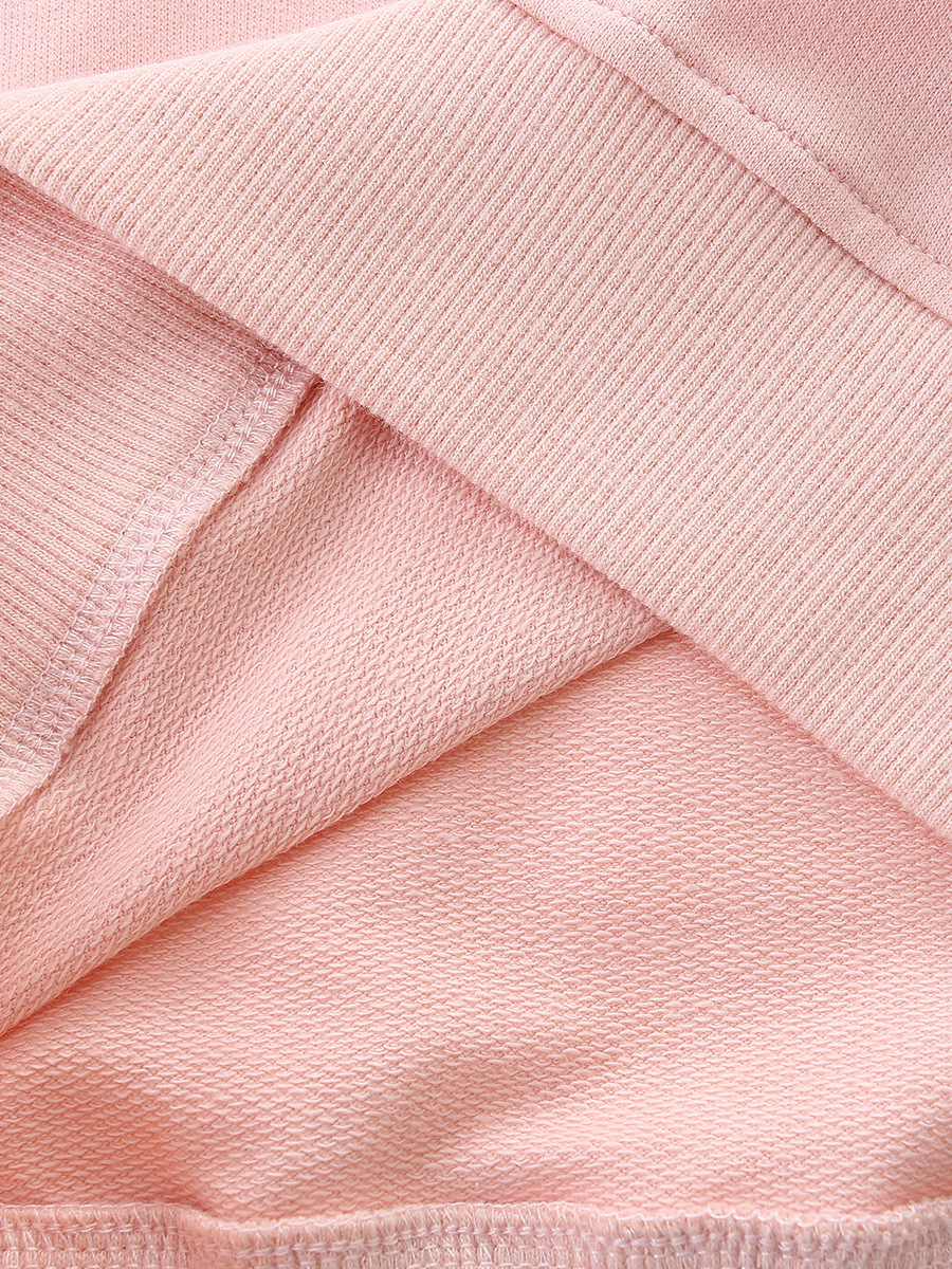 26 otoño nuevo estilo europeo y americano conejo bordado camiseta de niñas camiseta de algodón de punto camiseta de manga larga para niños