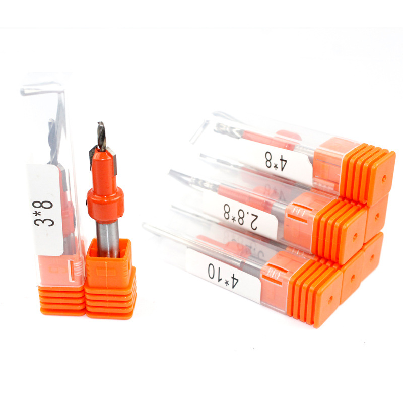 Cone hole drill screw step drill woodworking countersink drill self-tapping screw alloy head wood installation step drill