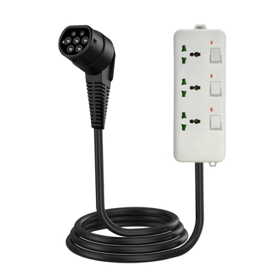 Power Output, Suitable for – Elektrikli avtomobil şarj stansiyaları - european-standard-plastic-model-18muniversal-version3-position-power-strip