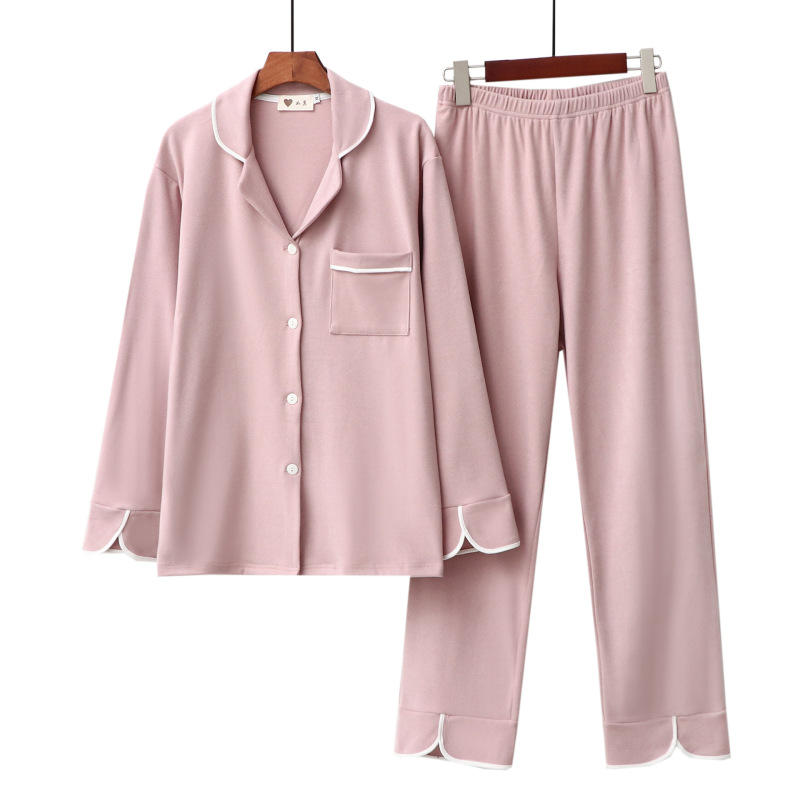 Autumn and Winter Women's Pajamas Toothpick Velvet 066 Large Size Casual Home Wear Small Lapel Cardigan Fashion Warm Suit Autumn and Winter Women's Pajamas Toothpick Velvet 066 Large Size Casual Home Wear Small Lapel Cardigan Fashion Warm Suit