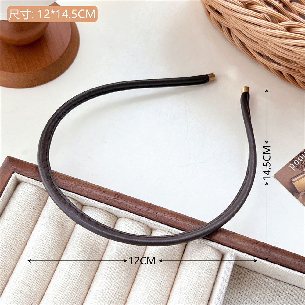 Cute tocado de bola pequeña banda de pelo animación imagen decoración de bola de pelo banda de pelo fotógrafo universal tarjeta de pelo bola