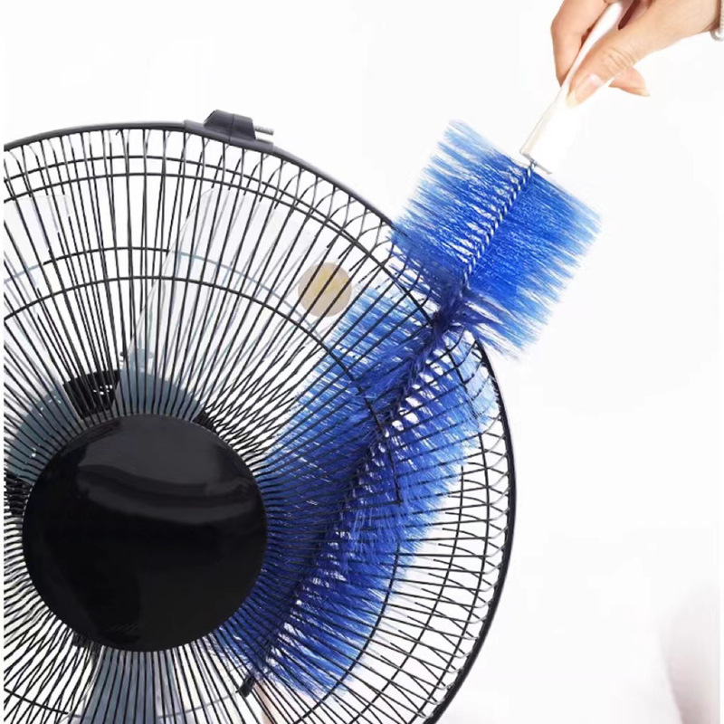 Multifunctional Household Fan Dust Removal Brush Bendable Air Conditioner Air Outlet Cleaning Brush Screen Window Blinds Dust Duster
