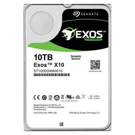 Жесткий диск ST10000NM0086, гелий, 10ТБ 7200 об/мин для корпоративных систем