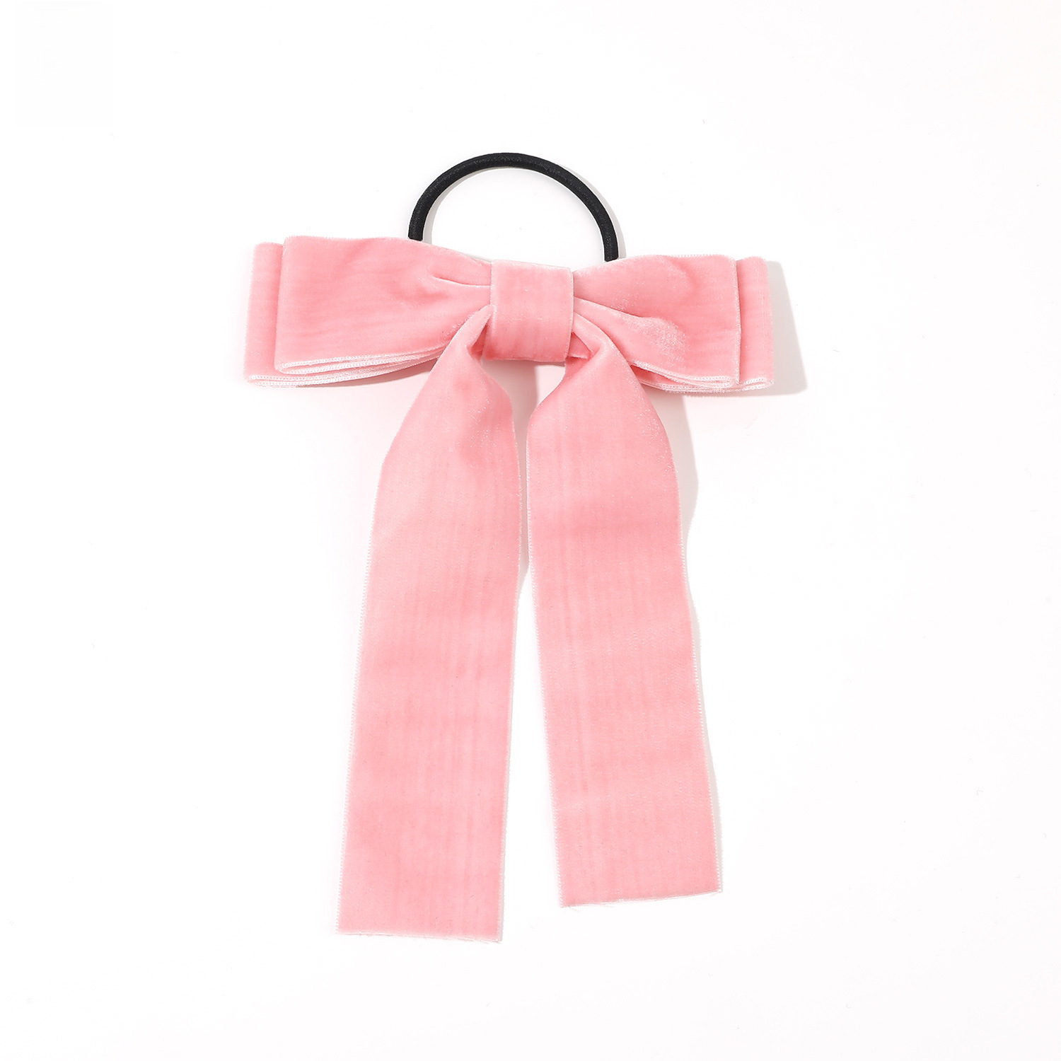 Qiyue bogen haarnadel Südkorea band stirnband samt einfache entenschnabel clip weibliche krawatte haar zubehör großhandel_voghion.com